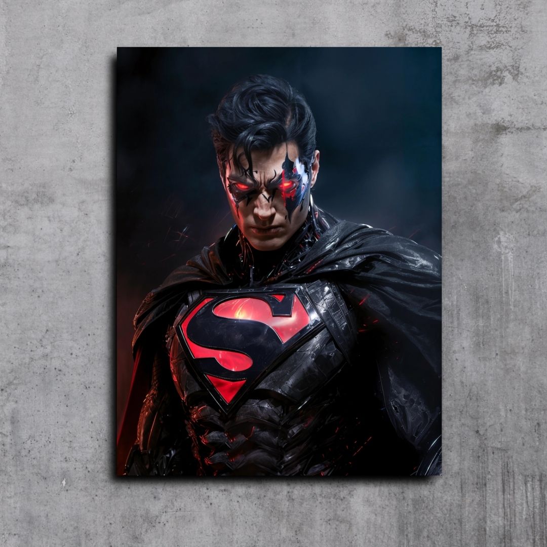 Red Kryptonite Infected Superman